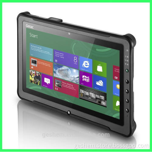 Made in Taiwan Getac F110 industrial tablet pc with fully rugged design